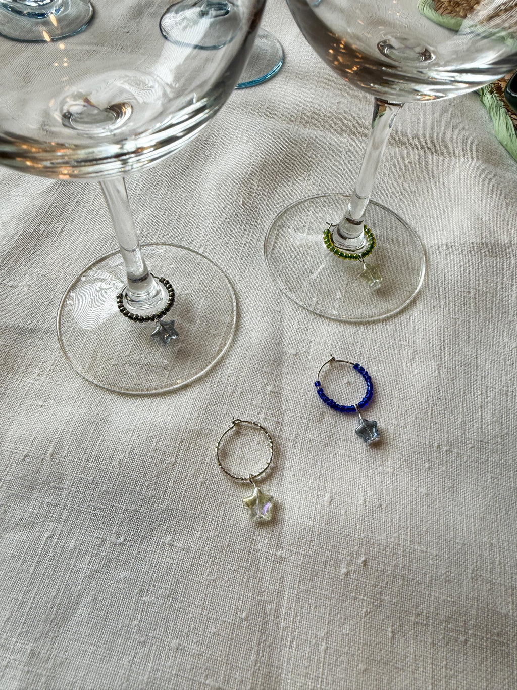 Wine Glass Charms | Star Charms 01
