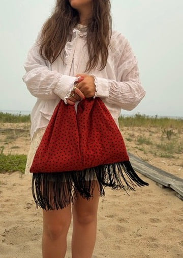 Lady Bug | Top Knot Bag