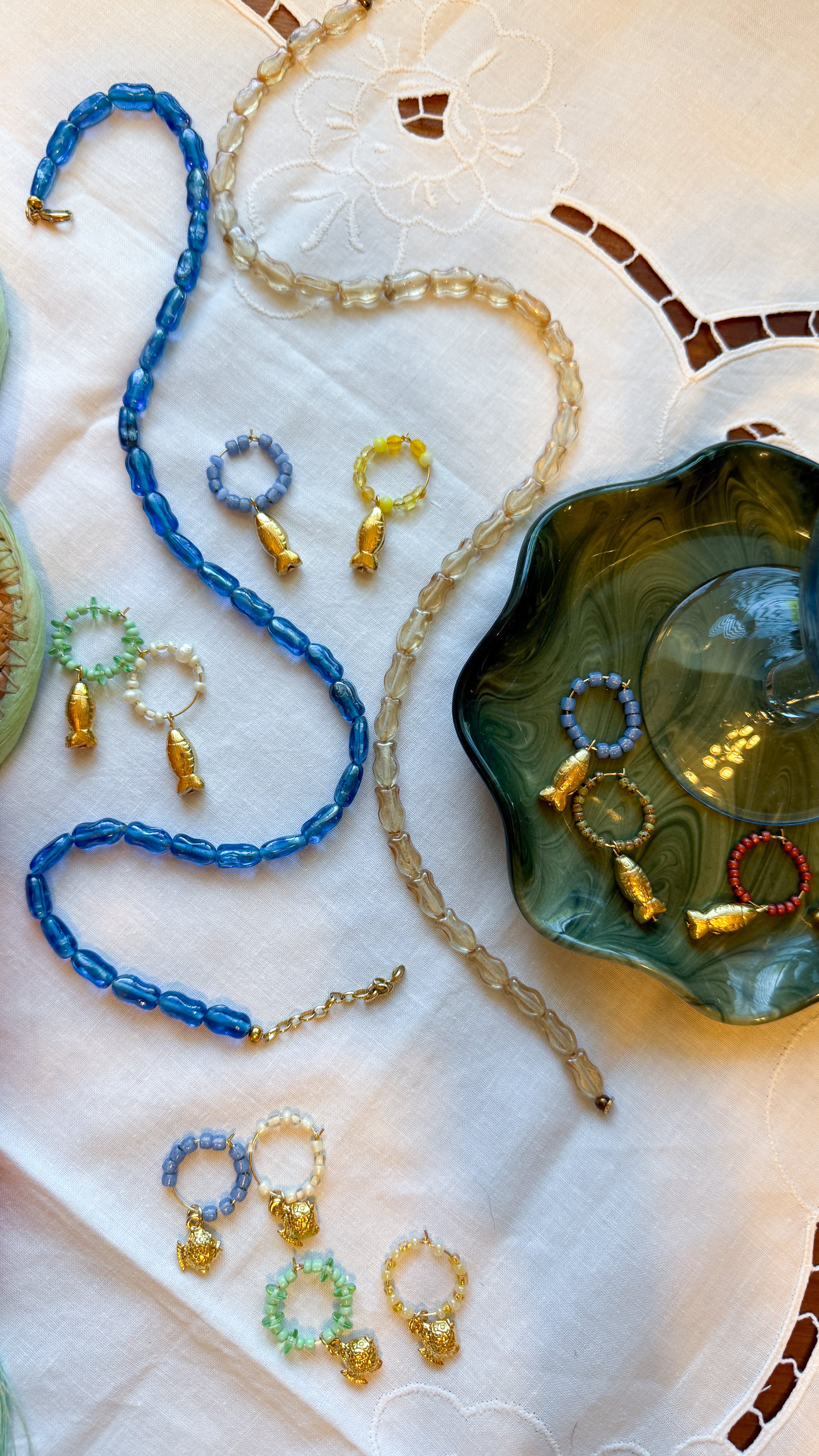Fish Wine Charms | Earthy