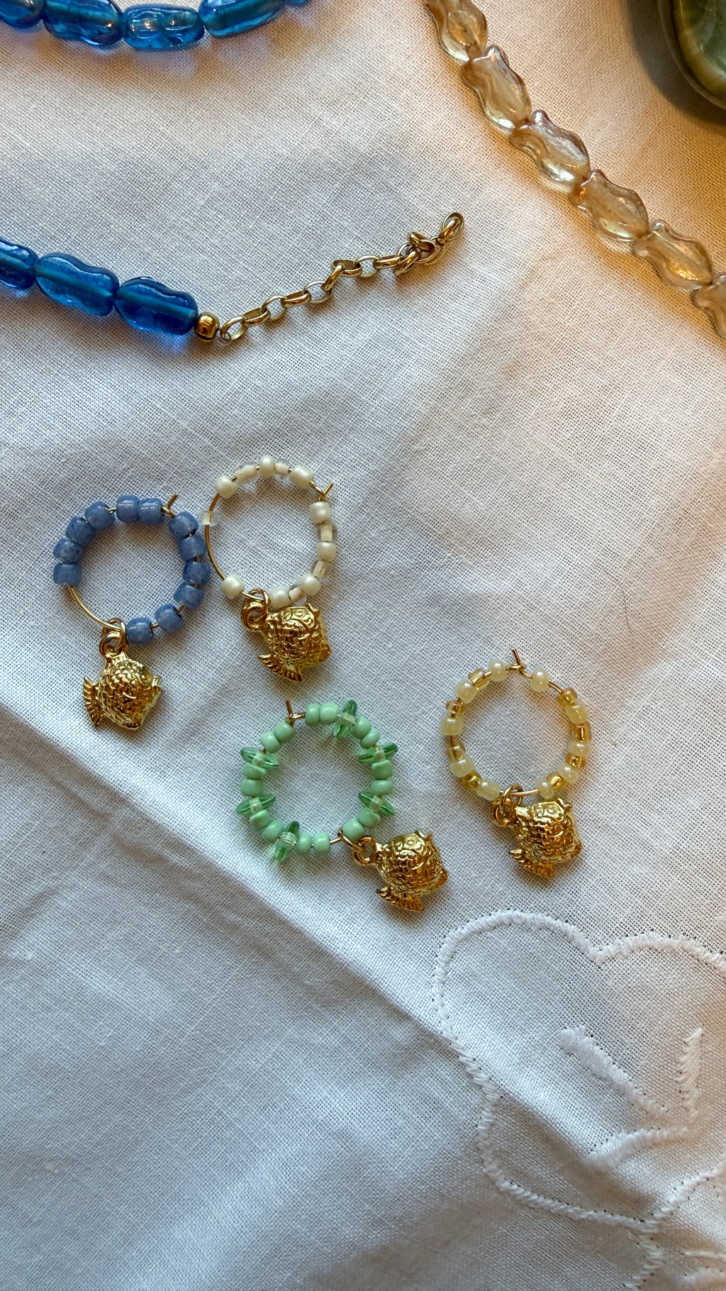 Fish Wine Charms | Beachy