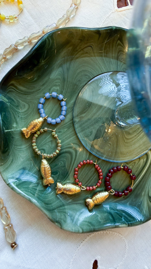 Fish Wine Charms | Earthy