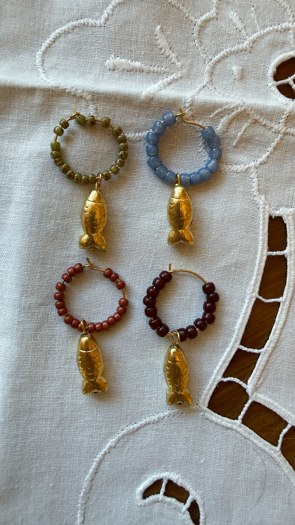 Fish Wine Charms | Earthy