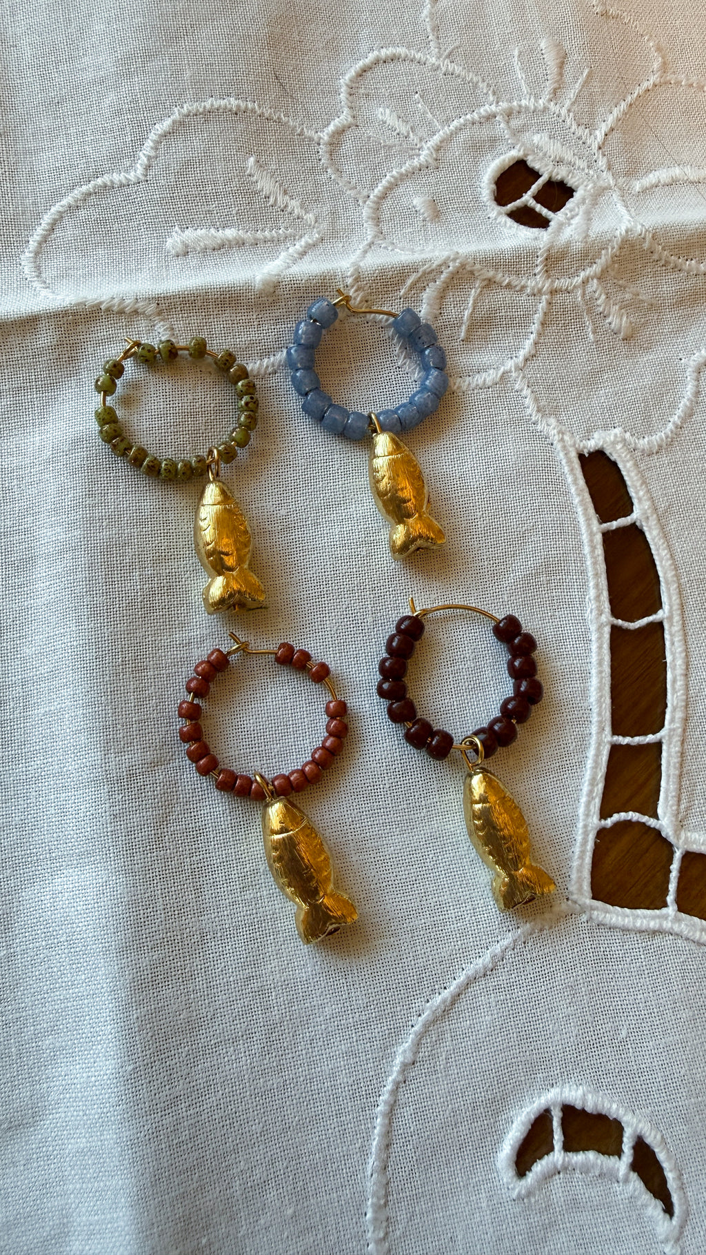 Fish Wine Charms | Earthy