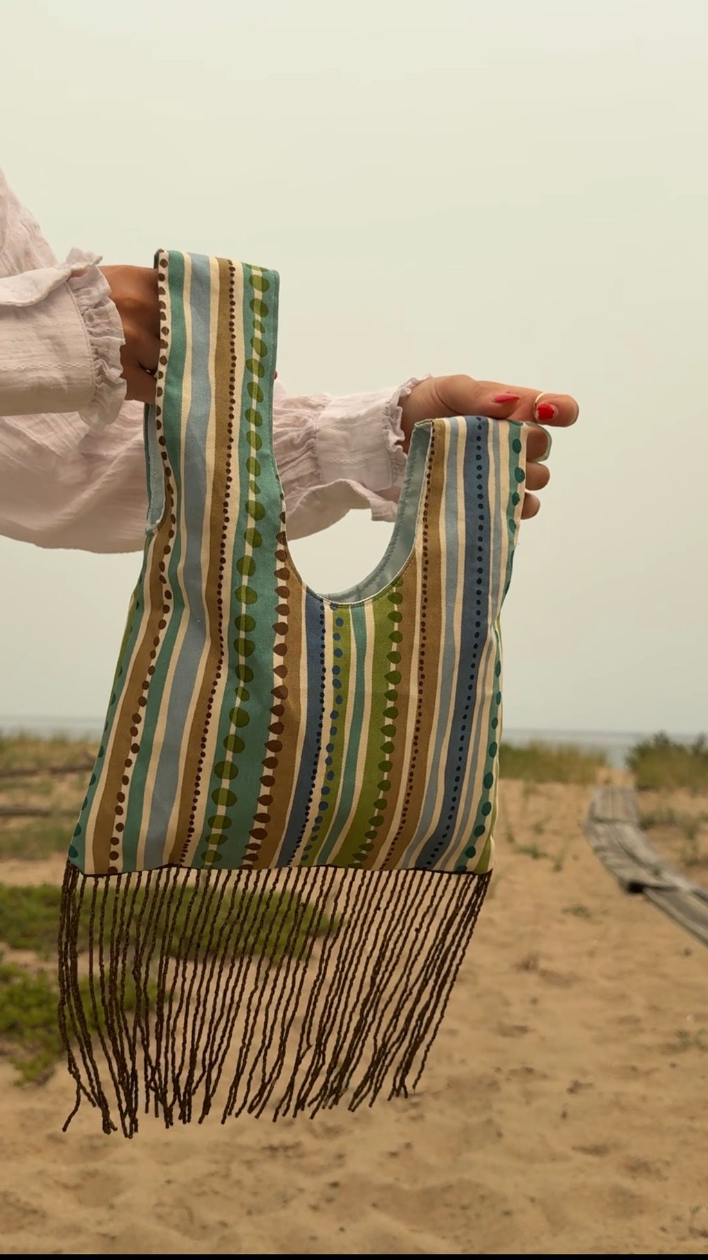 KNOT BAG | Vintage Stripe