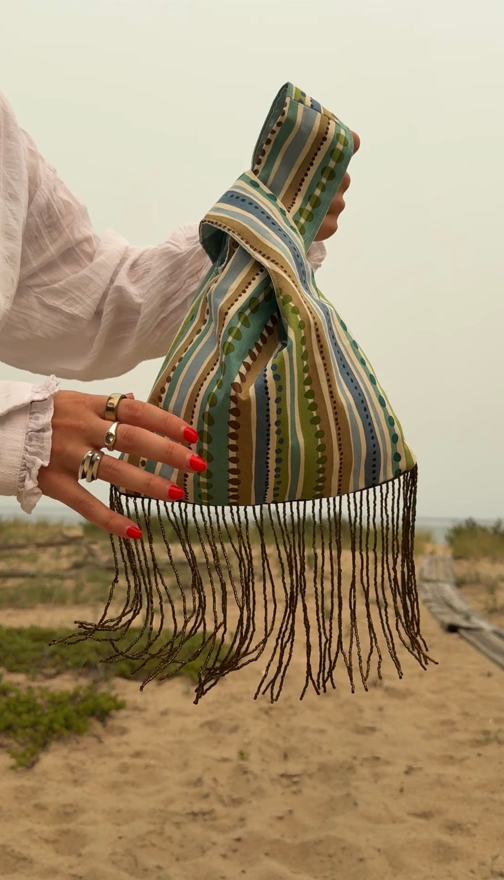KNOT BAG | Vintage Stripe