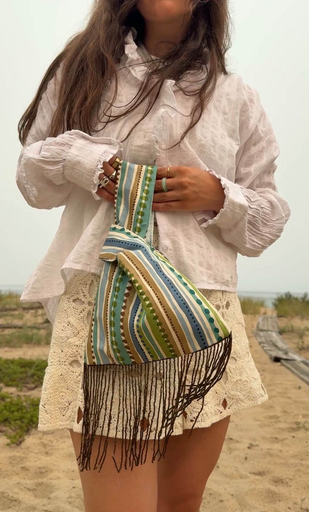 KNOT BAG | Vintage Stripe