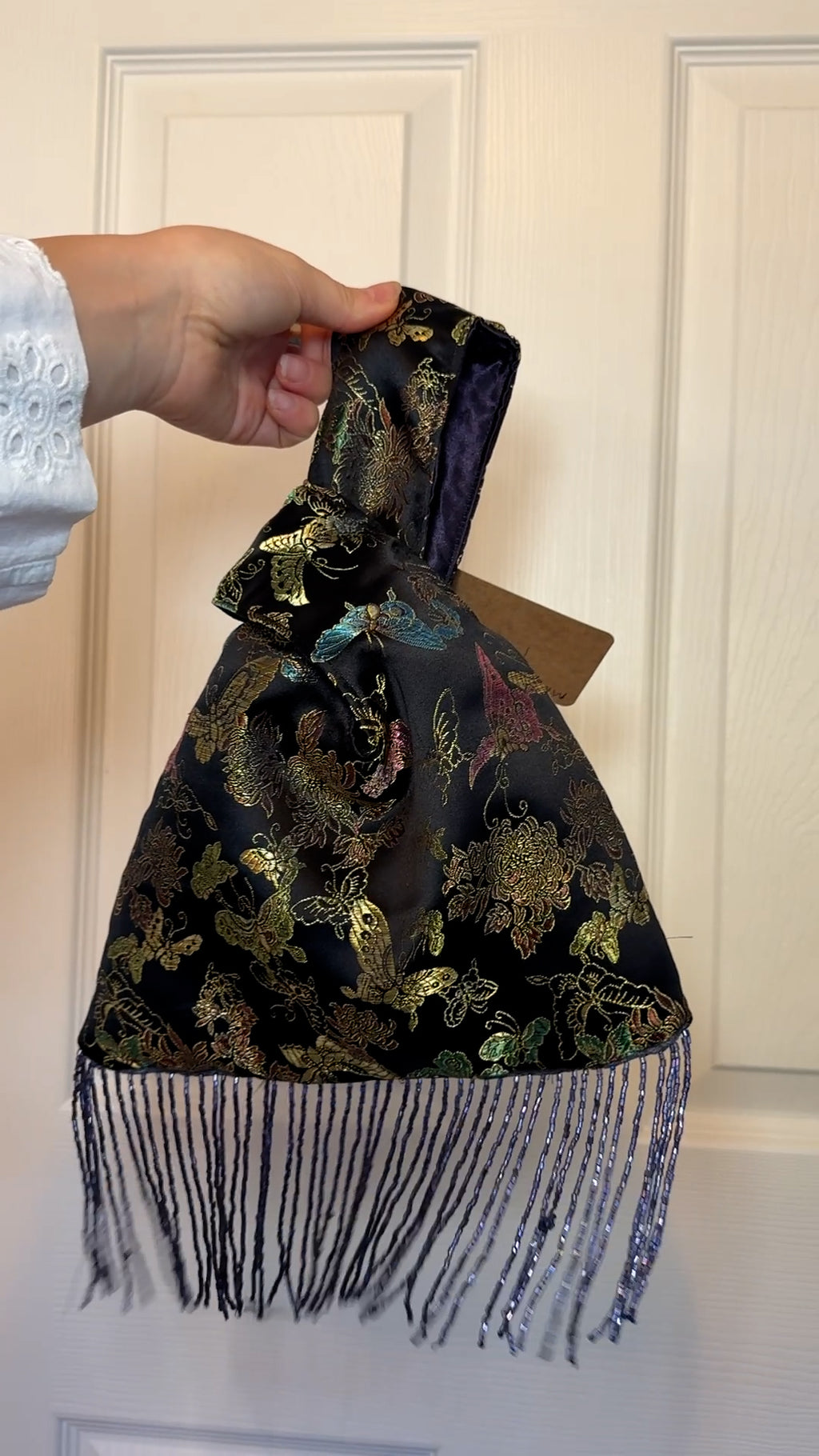 Midnight Garden | Knot Bag