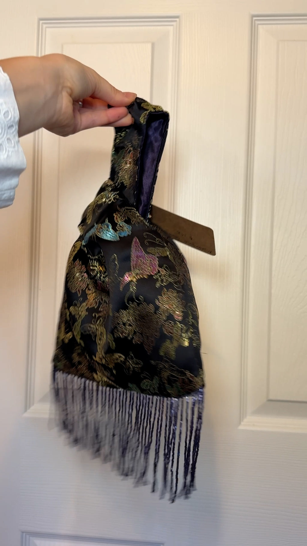 Midnight Garden | Knot Bag