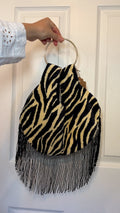 Zebra Girl 02 | Hooped Bag