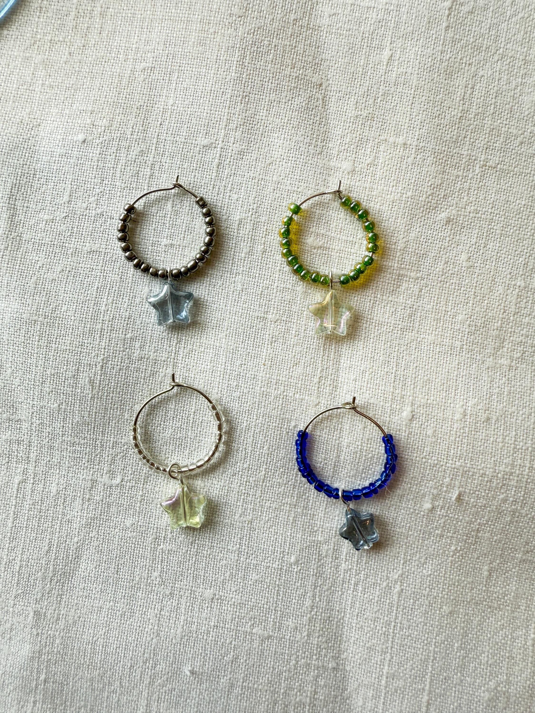 Wine Glass Charms | Star Charms 01