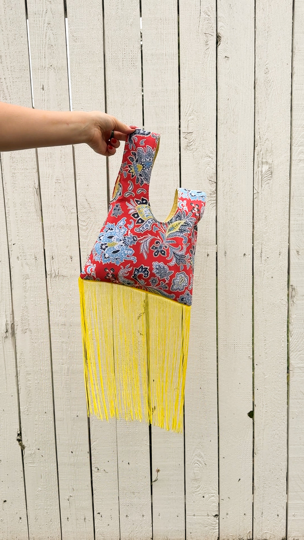 Sunshine Paisley | Knot Bag
