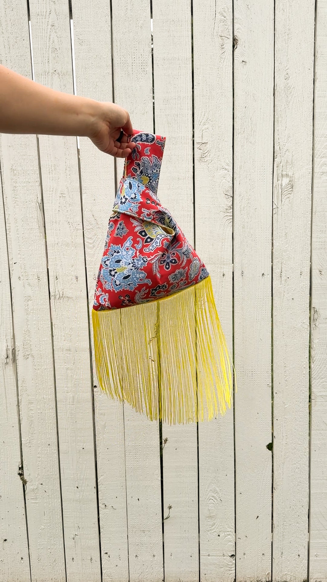 Sunshine Paisley | Knot Bag